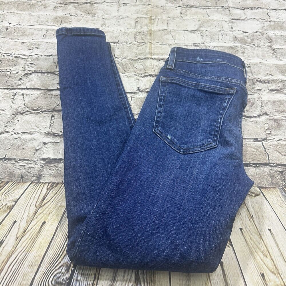 Joe's Jeans Women's 26 Blue Mid Rise Curvy Skinny Ankle Pants Rockstar - Picture 8 of 13